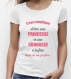 Tee-shirt "c'est compliqué d'être une princesse connasse" 