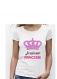 Tee-shirt "je suis une princesse" 