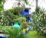Photo du jardin de majorelle - marrakech - maroc 