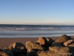 Photo du la belle plage méditerranée de tanger au maroc 