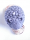 Bougie mouton violet foncé anis-violette@decomatine 