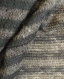 Echarpe bicolore gris et noir tricot maille mécanique 