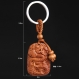 Sculpture en bois pendentif porte-clés, porte-clés de voiture, sculpture sur bois dragon 4.3cm*3.0cm - pmk04 