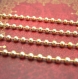 5m ball chain or nickle gratuit 2.4mm ch1434 