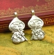 5 breloques argent antique jester charms 29x15mm ch0982 