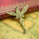 5 breloques charms bronze antique fées ange charms 52x46mm de ch0160 