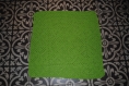 Tapis de croché acrylique vert lcv 