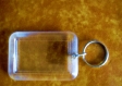 Porte-clé personnalisé photo cristal rectangle le prix sont pour un pièce 