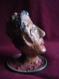 Statuette personnage argile,pièce originale. cadeaux très décoratif et chaque pièce étant réalisée à la main.pièce unique 