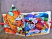Carte de vœux double 3d-ma carte de voeux+enveloppe "poisson d'avril" le 1er avril, tout est permis ! 