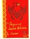 Carte de saint valentin le 14 février joyeuse saint valentin contours de cœurs + enveloppe en pièce unique. 