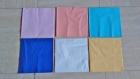 Lot de 6 serviettes en papier unies un grand classique du genre 33 cm x 33 cm 3 plis 
