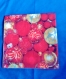 Lot de 5 serviettes papier motif boules de noël rouge 33 cm x 33 cm 3 plis 
