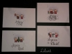 Cartes de vœux imprimées petits enfants 