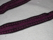 Sfifa galons ruban noir violet créations bijoux couture 