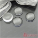 10 rondes joyau de verre correctif 16mm h22103 (5mm d'épaisseur) 