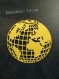 Découpe "globe terrestre" en papier épais jaune