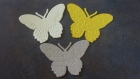 Lot de 9 découpes papillons idéales pour scrapbooking ou carterie 