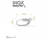 2 boucles d’oreilles dormeuse inoxydable 20mm attache pendentif breloque acier inox m01525 