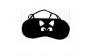 Masque de sommeil cache yeux motif chat personnalisable ref 29 