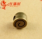 20 de bronze, 9mm de diamètre, 8mm haute trou de 4,6 mm, perles macroporeuses a1820 