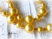 Parure en perles de verre nacrées 'renaissance' jehana+ bo offertes