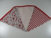 Guirlande banderole décorative 9 fanions en tissu ! 