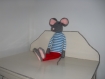 Doudou en laine léon le raton