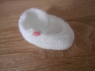 Chaussons bebe taille naissance a 3 mois 