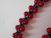 Parure de bijoux : collier mi-long et bracelet 