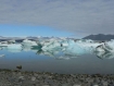 Set de table photo original plastifié semi-rigide paysage islandais icebergs du jökulsàrlon 2 réf is2 