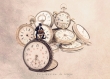 Le remonteur de temps - 13x18 cm - photographie d'art, photographie, photo, photographe, photographie art, steampunk, macro, montre, horloge, montre 
