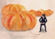 Le gonfleur de citrouilles - 13x18 cm - photographie d'art, photographie légume, citrouille, photographie originale , déco cuisine, halloween, décoration originale, 