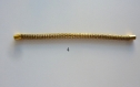 Très beau bracelet de métal 21cm, diamètre de 7 mm . 