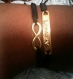 Duo de bracelet infini & love doré