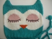 Bonnet pour enfant tricoté main 