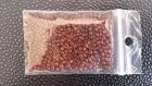 Perles rocailles marron chocolat perle 2mm x8,5g 
