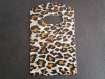 Sachet plastique emballage cadeaux bijoux imprimé animal léopard 
