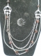 Collier style bohème en perles et gemmes 