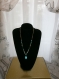 Collier "turquoise" howlite 
