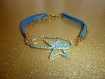 Bracelet "blue star" 