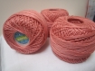 2 bobines de fil d'ecosse a tricoter ou crocheter 