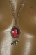 Collier sautoir petit chaperon rouge 