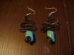 Boucles turquoise