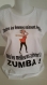 Tee-shirt imprimé "toutes les femmes naissent égales mais les meilleures aiment la zumba" retrouvez la nouvelle boutique 
