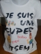 Tee-shirt "je suis une super atsem !" 