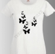 Tee-shirt imprimé "papillons' 