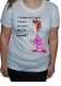 Tee-shirt femme humour, manches courtes, 100 % coton, imprimé "sommeil'" 