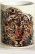 Mug ceramique blanche imprime jaguar 