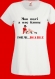 Tee-shirt femme imprimé "mon mari a une femme formi-diable" 